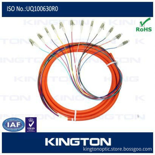 Fiber Optic Patch Cable-LC Duplex OM3 pigtail